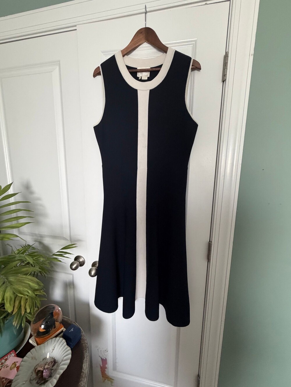 Kate spade dress blue and white